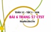 Bài 6 trang 57 Toán 12 tập 1 Chân trời sáng tạo: Tìm tọa độ vector trong không gian Oxyz